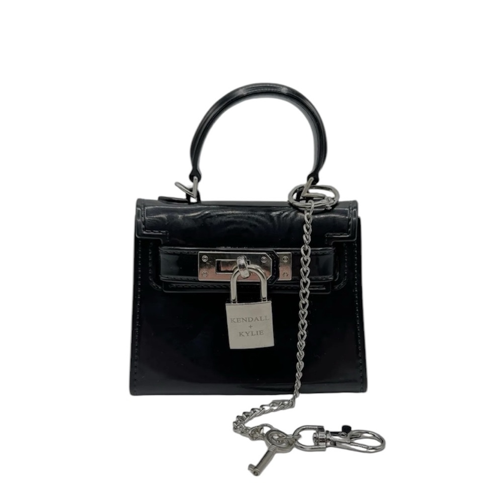 Kendall & Kylie Black Mini Handbag